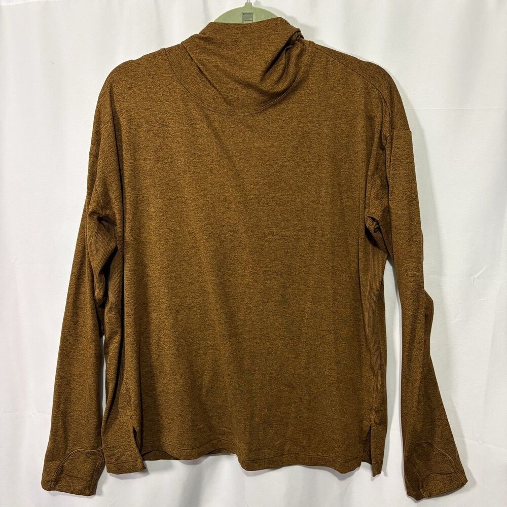 Athleta Uptempo Elevate Hoodie Sweatshirt Pullover Top Long Sleeve Thumbholes L